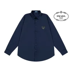 Prada Shirts for Prada long-sleeved shirts for men #B66923