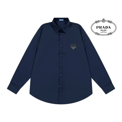 Prada Shirts for Prada long-sleeved shirts for men #B66923