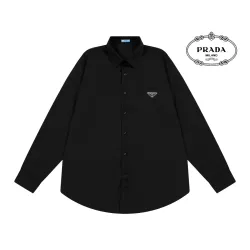 Prada Shirts for Prada long-sleeved shirts for men #B66924