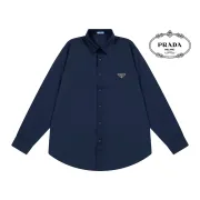 Prada Shirts for Prada long-sleeved shirts for men #B66925