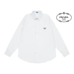 Prada Shirts for Prada long-sleeved shirts for men #B66926
