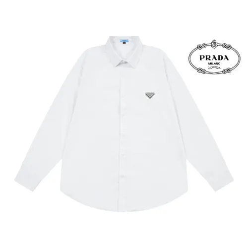 Prada Shirts for Prada long-sleeved shirts for men #B66926