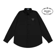 Prada Shirts for Prada long-sleeved shirts for men #B66927