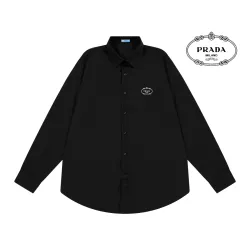 Prada Shirts for Prada long-sleeved shirts for men #B66928
