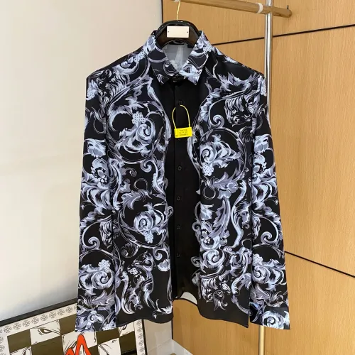 Versace Shirts for Versace Long-Sleeved Shirts for men #A69786