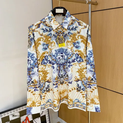 Versace Shirts for Versace Long-Sleeved Shirts for men #A69788