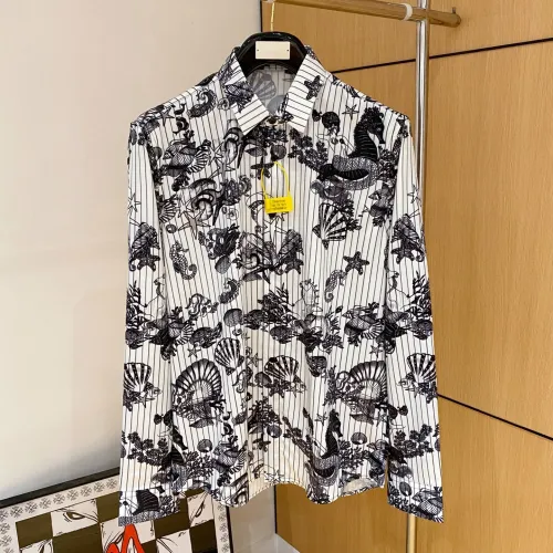 Versace Shirts for Versace Long-Sleeved Shirts for men #A69789