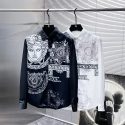 Versace Shirts for Versace Long-Sleeved Shirts for men #B36909