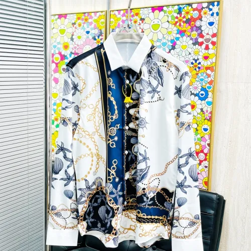 Versace Shirts for Versace Long-Sleeved Shirts for men #B58448