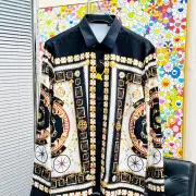 Versace Shirts for Versace Long-Sleeved Shirts for men #B58461