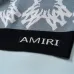 AMIRI Men Geometric Floral Jacquard Crew Neck Sweater | Black‑White & Grey‑White #A68153