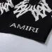AMIRI Men Geometric Floral Jacquard Crew Neck Sweater | Black‑White & Grey‑White #A68153