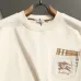 Burberry Knight Logo Embroidery Check Pocket Crew Neck Sweatshirt Unisex Pullover #A67448