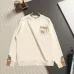 Burberry Knight Logo Embroidery Check Pocket Crew Neck Sweatshirt Unisex Pullover #A67448