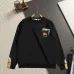 Burberry Knight Logo Embroidery Check Pocket Crew Neck Sweatshirt Unisex Pullover #A67448