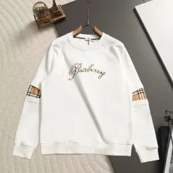 Burberry Vintage Check Sleeve Patch Crew Neck Sweatshirt Unisex Long Sleeve Pullover #A67447