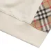Burberry Inspired Beige/Black Sweatshirt With Signature Check Pattern Panels #B54232