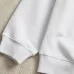 Burberry Knight Logo Crew‑Neck Sweatshirt, White, Black #A68251