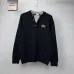 Burberry Men Fake Two Layer Henley Knitted Sweater Knight Embroidery Casual Pullover #A67427