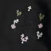 Chrome Hearts Black Embroidered Crew Neck Sweatshirt Premium Quality #A67607