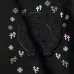 Chrome Hearts Black Embroidered Crew Neck Sweatshirt Premium Quality #A67607