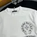 Chrome Hearts Classic Horseshoe Long‑Sleeve Tee, Black White #A68059