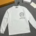 Chrome Hearts Classic Horseshoe Long‑Sleeve Tee, Black White #A68059