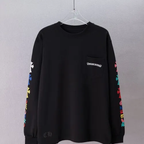 Chrome Hearts Crewneck Sweatshirt Multicolor Cross Print Black #A68794