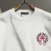 Chrome Hearts Cross Embroidery Crew Neck Sweatshirt, 2 Colors #A67606