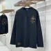 Chrome Hearts Cross & Scroll Graphic Long‑Sleeve Tee, White, Beige, Black #A68242