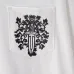Chrome Hearts Dagger Floral Pocket Long Sleeve Tee, Black White #A68045