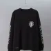 Chrome Hearts Dagger Floral Pocket Long Sleeve Tee, Black White #A68045