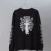 Chrome Hearts Dagger Floral Pocket Long Sleeve Tee, Black White #A68045