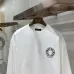 Chrome Hearts Horseshoe Print Long‑Sleeve Tee, White, Beige, Black #A68241