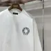 Chrome Hearts Horseshoe Print Long‑Sleeve Tee, White, Beige, Black #A68241