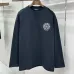 Chrome Hearts Horseshoe Print Long‑Sleeve Tee, White, Beige, Black #A68241