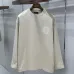 Chrome Hearts Horseshoe Print Long‑Sleeve Tee, White, Beige, Black #A68241