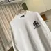 Chrome Hearts Multi‑Color Cross Logo Crewneck Sweatshirt, Black White #A68042
