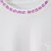 Chrome Hearts Purple Neck Script Long Sleeve Tee, Black White #A68044