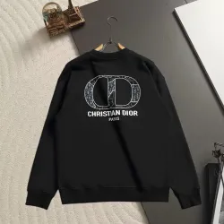 Dior CD Oblique Embroidery Crew Neck Sweatshirt Unisex Long Sleeve Pullover #A67445