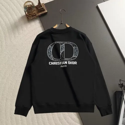 Dior CD Oblique Embroidery Crew Neck Sweatshirt Unisex Long Sleeve Pullover #A67445