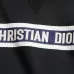 Dior Classic Logo Striped Patchwork Embroidered Crewneck Sweatshirt #A67637