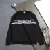 Dior Classic Logo Striped Patchwork Embroidered Crewneck Sweatshirt #A67637