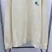 Dior Clover Embroidery Crew Neck Knit Sweater Men Wool Casual Pullover #A67439