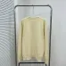 Dior Clover Embroidery Crew Neck Knit Sweater Men Wool Casual Pullover #A67439