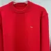 Dior Crew Neck Knit Sweater Men Minimal Chest Logo Embroidery Wool Jumper #A67438