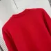 Dior Crew Neck Knit Sweater Men Minimal Chest Logo Embroidery Wool Jumper #A67438