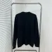 Dior Crew Neck Knit Sweater Men Minimal Chest Logo Embroidery Wool Jumper #A67438