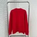 Dior Crew Neck Knit Sweater Men Minimal Chest Logo Embroidery Wool Jumper #A67438