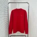 Dior Crew Neck Knit Sweater Men Minimal Chest Logo Embroidery Wool Jumper #A67438
